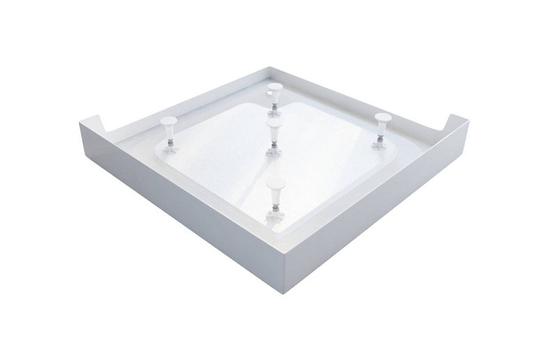 OCEANO Szögletes akril zuhanytálca 90x90x14cm EU