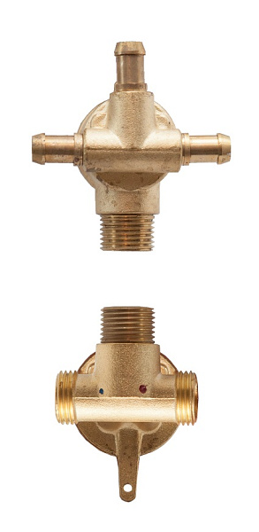 Vizes Vezérlő háromállású. Nyitókarokkal, betétekkel