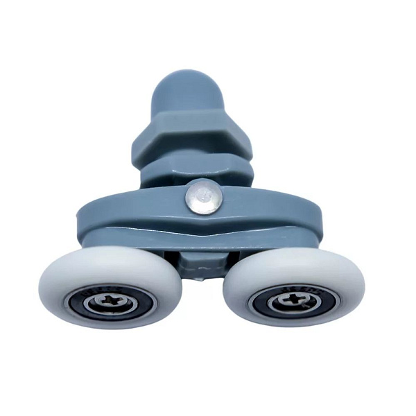 Görgő zuhanykabinhoz, dupla, szürke, 22-23 mm, 2db/cs.